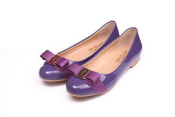 Ferragamo Shallow mouth flat shoes Women--008